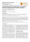 Research paper thumbnail of Fully Developed Free Convection Flow in a Vertical Slot with Open to Capped Ends: D’Alembert’s Approach