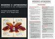 Research paper thumbnail of Moderno e Antimoderno. Le avventure di una contrapposizione