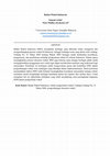 Research paper thumbnail of Badan Wakaf Indonesia