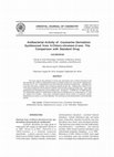 Research paper thumbnail of Antibacterial Activity of Coumarine Derivatives Synthesized from 4-Chloro-chromen-2-one. The Comparison with Standard Drug