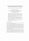 Research paper thumbnail of Model-Checking Plus Testing: From Software Architecture Analysis to Code Testing