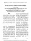 Research paper thumbnail of Towards a Framework for Distributed and Collaborative Modeling