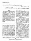 Research paper thumbnail of Abscisic Acid in Relation to Mineral Deprivation