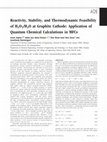 Research paper thumbnail of Reactivity, stability, and thermodynamic feasibility of H<sub>2</sub> O<sub>2</sub> /H<sub>2</sub> O at graphite cathode: Application of quantum chemical calculations in MFCs