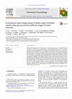 Research paper thumbnail of Screening of early antigen genes of adult-stage Trichinella spiralis using pig serum from different stages of early infection