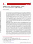 Research paper thumbnail of Modelling seabed shear stress, sediment mobility, and sediment transport in the Bay of Fundy