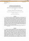 Research paper thumbnail of IMPLEMENTASI MANAJEMEN MUTU PADA INDUSTRI PENANGKAPAN IKAN (Implementation of Quality Management on Fishing Industry)