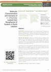 Research paper thumbnail of Molecular Characterization and resistance of H. influenzae isolated from Nasopharynx of Students in North Lebanon