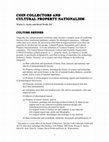 Research paper thumbnail of COIN COLLECTORS AND CULTURAL PROPERTY NATIONALISM