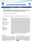 Research paper thumbnail of Impacts of Withania coagulans extracts, linseed, and fish oil on performance, tibia bone characteristics, and mineralization in broiler chicken