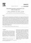 Research paper thumbnail of Remediating dicamba-contaminated water with zerovalent iron