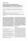 Research paper thumbnail of Not Only Hypoxia- but Radiation-Induced Epithelial-Mesenchymal Transition Is Modulated by Hypoxia-Inducible Factor 1 in A549 Lung Cancer Cells