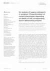 Research paper thumbnail of An analysis of sugary endosperm in sorghum: Characterization of mutant phenotypes depending on alleles of the corresponding starch debranching enzyme