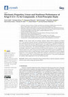 Research paper thumbnail of Electronic Properties, Linear and Nonlinear Performance of KAgCh (Ch = S, Se) Compounds: A First-Principles Study