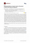 Research paper thumbnail of Multimodal Role of Amino Acids in Microbial Control and Drug Development