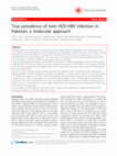 Research paper thumbnail of True prevalence of twin HDV-HBV infection in Pakistan: a molecular approach