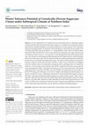 Research paper thumbnail of Winter Tolerance Potential of Genetically Diverse Sugarcane Clones under Subtropical Climate of Northern India