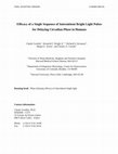 Research paper thumbnail of Efficacy of a single sequence of intermittent bright light pulses for delaying circadian phase in humans