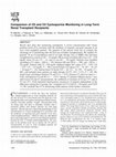 Research paper thumbnail of Comparison of C0 and C2 cyclosporine monitoring in long-term renal transplant recipients