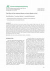 Research paper thumbnail of The Effect of Gas Industry Waste on Heavy Metals in Soil