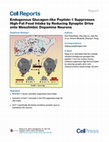 Research paper thumbnail of Endogenous Glucagon-like Peptide-1 Suppresses High-Fat Food Intake by Reducing Synaptic Drive onto Mesolimbic Dopamine Neurons