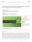 Research paper thumbnail of A numerical study on predicting bond-slip relationship of reinforced concrete using surface based cohesive behavior