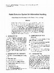 Research paper thumbnail of Radio Detection System for Information Handling