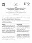 Research paper thumbnail of Properties and characteristics of the dyes injected to assist axillary sentinel node localization in breast surgery