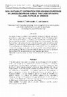 Research paper thumbnail of Soil suitability estimation for housing purposes in landslide-prone areas. The case of Karya village, Patras, W. Greece