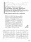 Research paper thumbnail of Socio-economic and lifestyle parameters associated with diet quality of children and adolescents using classification and regression tree analysis: the DIATROFI study