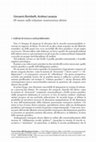 Research paper thumbnail of Di nuovo sulla relazione neuroscienze diritto