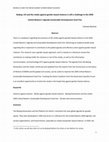 Research paper thumbnail of Beijing +25 and the media against gender-based violence is still a challenge in the 2030 United Nations's Agenda Sustainable Development Goal Five