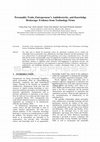 Research paper thumbnail of Personality Traits, Entrepreneur’s Ambidexterity, and Knowledge Brokerage: Evidence from Technology Firms