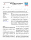 Research paper thumbnail of Optimization of Polymer Concentration for Designing of Oral Matrix Controlled Release Dosage Form