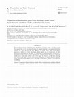 Research paper thumbnail of Dispersion of desalination plant brine discharge under varied hydrodynamic conditions in the south of Gran Canaria