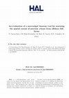 Research paper thumbnail of An evaluation of a macroalgal bioassay tool for assessing the spatial extent of nutrient release from offshore fish farms