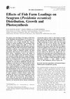 Research paper thumbnail of Effects of Fish Farm Loadings on Seagrass (Posidonia oceanica) Distribution, Growth and Photosynthesis