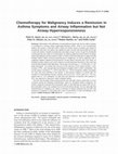 Research paper thumbnail of Chemotherapy for malignancy induces a remission in asthma symptoms and airway inflammation but not airway hyperresponsiveness