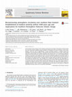 Research paper thumbnail of Reconstructing atmospheric circulation over southern New Zealand: Establishment of modern westerly airflow 5500 years ago and implications for Southern Hemisphere Holocene climate change