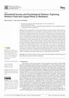 Research paper thumbnail of Household Income and Psychological Distress: Exploring Women’s Paid and Unpaid Work as Mediators