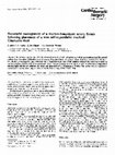 Research paper thumbnail of Successful management of tracheo-innominate artery fistula using interposition of a thymus pedicle flap