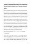 Research paper thumbnail of Modelling the relationships between the barriers to implementing machine learning for accident analysis: the Indian petroleum industry