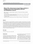 Research paper thumbnail of Effect of CO<sub>2</sub> enhancement on beech (Fagus sylvatica L.) seedling root rot due to Phytophthora plurivora and Phytophthora cactorum