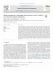 Research paper thumbnail of Mindful management of relationships during periods of crises: A model of trust, doubt and relational adjustments