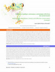 Research paper thumbnail of Anfibios en peligro: amenazas y estrategias efectivas de conservación