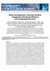 Research paper thumbnail of Minds and Megawatts: University Students' Engagement with Energy Efficiency and Sustainability Practices