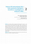 Research paper thumbnail of Capítulo 2. Impacto del entrenamiento físico sobre parámetros fisiológicos, mecánicos y morfológicos en población militar