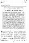 Research paper thumbnail of Spatial Variability of Hydraulic Properties in a Multi-Layered Soil Profile