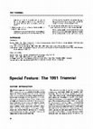 Research paper thumbnail of SELECTION AND COMPETITIONS - Kim Siebert one of several responses to de Arte Special Feature: The 1991 Triennial