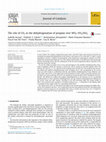 Research paper thumbnail of The role of CO2 in the dehydrogenation of propane over WO –VO /SiO2